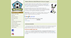Desktop Screenshot of maasl.com
